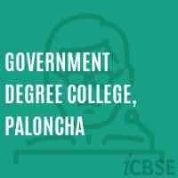 Government Degree College, Paloncha Logo