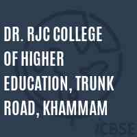 Dr. RJC College of Higher Education, Trunk Road, Khammam Logo