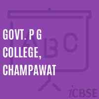 Govt. P G College, Champawat Logo