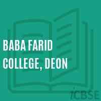 Baba Farid College, Deon Logo