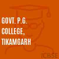 Govt. P.G. College, Tikamgarh Logo