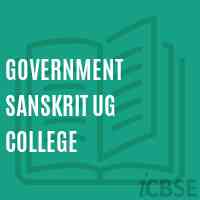 Government Sanskrit UG college Logo