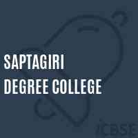 Saptagiri Degree College Logo