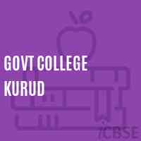 Govt College Kurud Logo