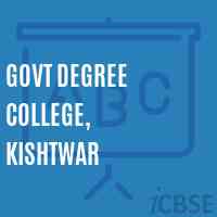 Govt Degree College, Kishtwar Logo