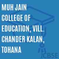 MUH Jain College of Education, Vill. Chander Kalan, Tohana Logo