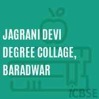 Jagrani Devi Degree Collage, Baradwar College Logo