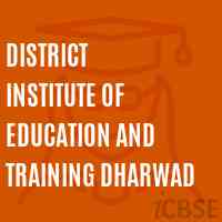 District Institute of Education and Training Dharwad Logo