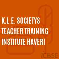 K.L.E. Societys Teacher Training Institute Haveri Logo