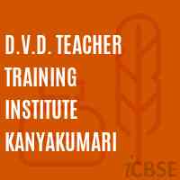 D.V.D. Teacher Training Institute Kanyakumari Logo