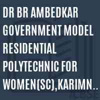 Dr Br Ambedkar Government Model Residential Polytechnic For Women(Sc),Karimnagar College Logo