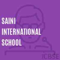 Saini International School Logo