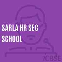 Sarla Hr Sec School Logo