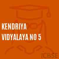 Kendriya Vidyalaya No 5 School Logo