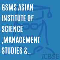 Gsms Asian Institute of Science ,Management Studies & Research (D.Pharmacy)Nashik Logo