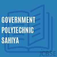 Government Polytechnic Sahiya College Logo