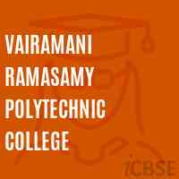 Vairamani Ramasamy Polytechnic College Logo