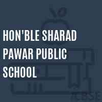 Hon'Ble Sharad Pawar Public School Logo