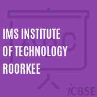Ims Institute of Technology Roorkee Logo