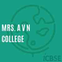 Mrs. A V N College Logo