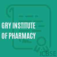 Gry Institute of Pharmacy Logo