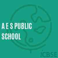 A E S Public School Logo