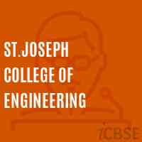 St.Joseph College of Engineering Logo