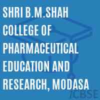 Shri B.M.Shah College of Pharmaceutical Education and Research, Modasa Logo