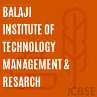 Balaji Institute of Technology Management & Resarch Logo
