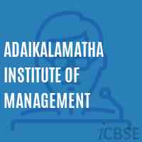 Adaikalamatha Institute of Management Logo