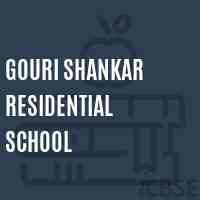 Gouri Shankar Residential School Logo