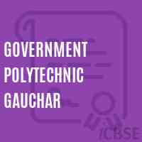 Government Polytechnic Gauchar College Logo