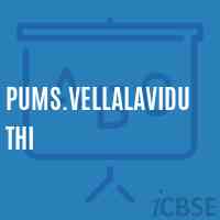 Pums.Vellalaviduthi Middle School Logo