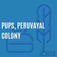 Pups, Peruvayal Colony Primary School Logo