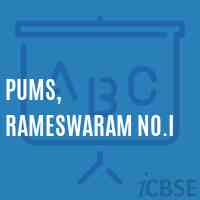 Pums, Rameswaram No.I Middle School Logo
