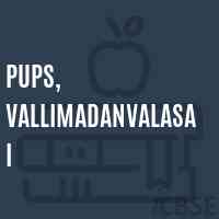 Pups, Vallimadanvalasai Primary School Logo