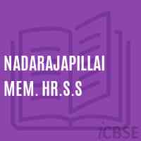 Nadarajapillai Mem. Hr.S.S High School Logo