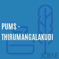 Pums - Thirumangalakudi Middle School Logo