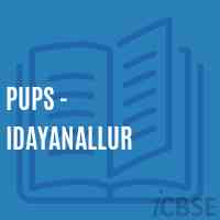 Pups - Idayanallur Primary School Logo