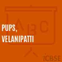 Pups, Velanipatti Primary School Logo