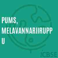 Pums, Melavannariiruppu Middle School Logo
