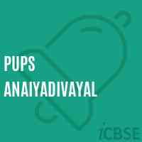 Pups Anaiyadivayal Primary School Logo