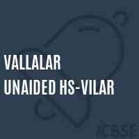 Vallalar Unaided Hs-Vilar Secondary School Logo