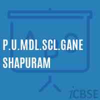 P.U.Mdl.Scl.Ganeshapuram Middle School Logo