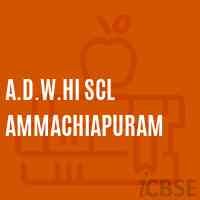 A.D.W.Hi Scl Ammachiapuram Secondary School Logo