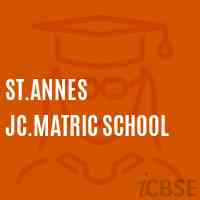 St.Annes Jc.Matric School Logo