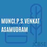 Munci.P.S.Venkatasamudram Primary School Logo