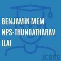 Benjamin Mem Nps-Thundatharavilai School Logo