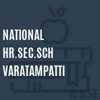 National Hr.Sec.Sch Varatampatti High School Logo