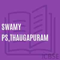 Swamy Ps,Thaugapuram Primary School Logo